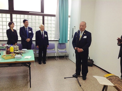 加藤玄静さんのご挨拶s